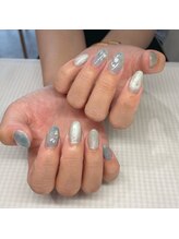 ミントリーフ バイ リート(Mint leaf by Reat)/くすみブルーニュアンス