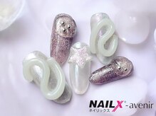 ネイリックス アヴェニール(NAILX avenir)/ぷくぷくラインスター