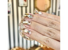 ヌアージュ(Nuage)/【雪のクリスマスネイル】6600円