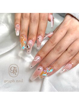 グラフネイル(graphnail)/チーク　オーロラストーン