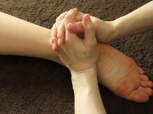 まんぼう/かかとも隅々まで丁寧に♪