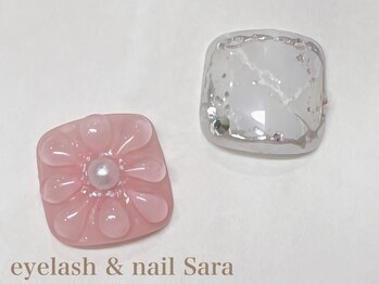 サラ 金山店(Sara)/【Foot】 親指アートサンプル