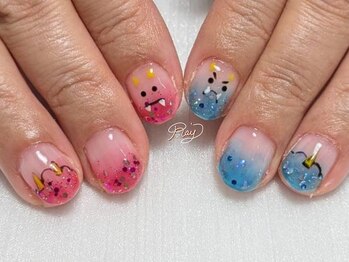 レイネイル(Ray nail)/節分ネイル