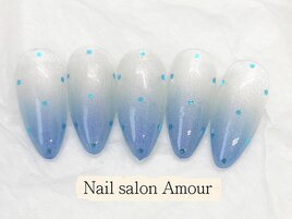 キラキラ春夏のネイル¥7980