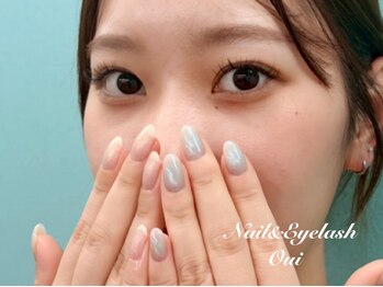 ウイ(Oui)の写真/「可愛いは、同時に仕上げる時代。」ネイルとアイを同時に施術できる、効率×クオリティ重視の大人サロン。