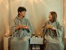 【友達・カップル・親子で!】選べるハーブ☆ペアよもぎ蒸し60分(1人3000円)