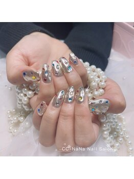 シーシーナナ ネイルサロン(CC NaNa Nail Salon)/スカルプ長さだしやり放題