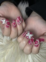 フラワーズネイル(flowers nail)/トレンド/ワンホンネイル