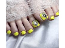 エイミーユア(Eimmy Yua)/レモンイエロービジューfoot