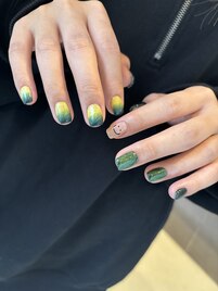 ワンポイントネイル♪