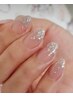 ハンドor フットラメグラネイル★オフ込み Hand or Foot  glitter nail 