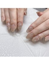ミューネイル(mew nail)/シンプルアート¥6900