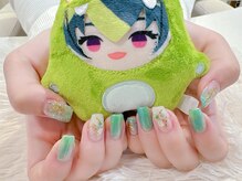 ラルネイル 大宮(Lull. nail)/＃夏ニュアンス＃推しカラー