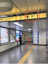 ベリーニ(Be.llini.)/《 当店までの道のり 》 