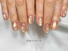 マリーネイルズ 表参道店(MARIE NAILS)/ミラーアート ¥9,900 0321a