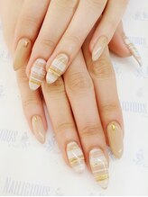 ネイリシャス(NAILICIOUS)/上品なボーダーネイル♪