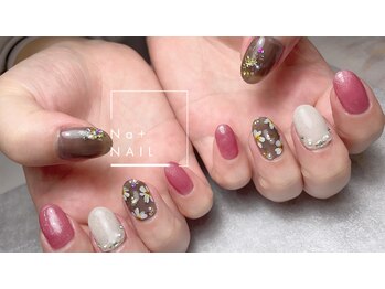 エヌエープラスネイル 葛西本店(Na+nail)/10月定額アート6480円