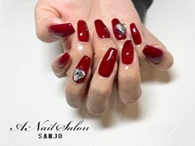 エーネイルサロン 三条店(A-Nail Salon)/ワンカラーonパーツ