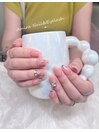 Amiraの定額ネイル&有料パーツ