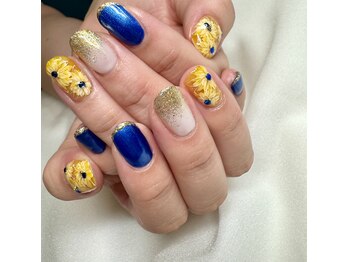 フラワーネイル