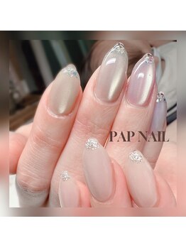 パップネイル(PAP NAIL)/マグネットニュアンスネイル