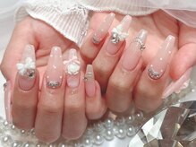ミミエルネイル(mimielu nail)の雰囲気（海外パーツ含む500種以上のパーツ☆[ガーリーネイル/韓国ネイル]）