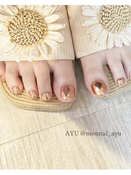 モナールアンド(MONNAL&)/ミラーネイル♪