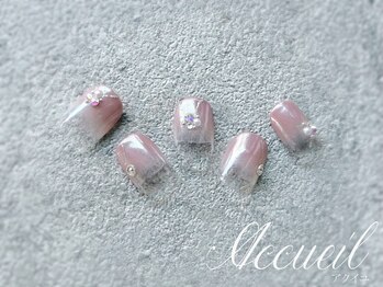 アクイユ ユノトレ 表参道店/2月季節限定6種デザイン￥8480