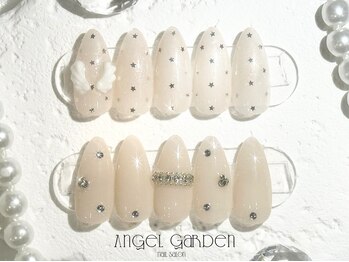 エンジェルガーデン 青山店(Angelgarden)/春新作ベージュデザイン¥12500
