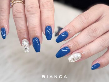 ビアンカ ネイルサロン 大宮店(Bianca)/ストーン埋め尽くし1本¥550