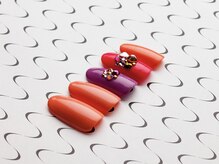 アデリー(ADELIAE)/【単色カラー】＋ストーンアート