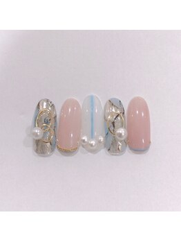 エトワール 大垣店(Etoile)/大理石ネイル