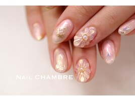 ぷっくりフラワーデザイン