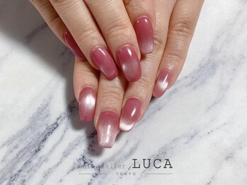 ネイルアトリエルカ(nail atelier LUCA)/W-99 ぷるぷるマグネットネイル