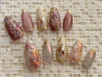 マベル(Ma belle)/9.10月マベルキャンペーンネイル