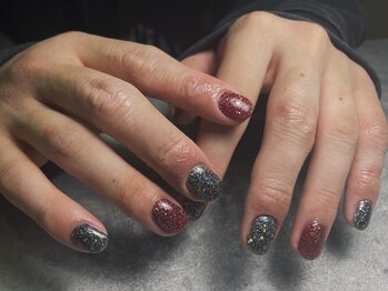 オムネイル 渋谷(HOMME NAIL)/フラッシュネイル ¥7.100