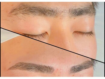 ゴリラアイブロウ 札幌大通店の写真/【大通駅徒歩4分】駅近+半個室空間で周りを気にせず施術が受けられるから通いやすい♪左右対称の垢抜け眉へ