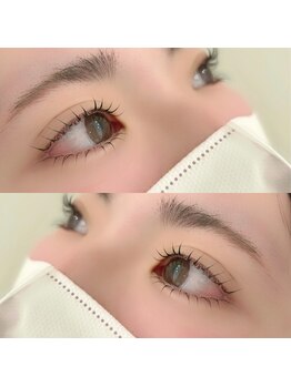 アイラッシュサロン エフ(f)/上下まつげパーマ