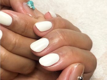 オーラリー ネイル アート メゾン(ORRERY nail art maison)/ハンド / ホワイトワンカラー