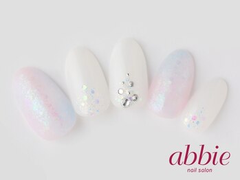 ネイルサロンアビー 北千住店(abbie)/星空シーグラスネイル ¥13079