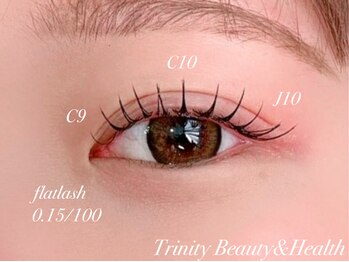 トリニティ ビューティーアンドヘルス(Trinity Beauty＆Health)/マツエク　フラットラッシュ