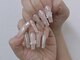 ナビネイル(Nabi Nail)の写真/［低価格×高技術＊］長さ出しで上品な美フォルムへ♪韓国ネイル・ワンホンネイルの映える爪に☆