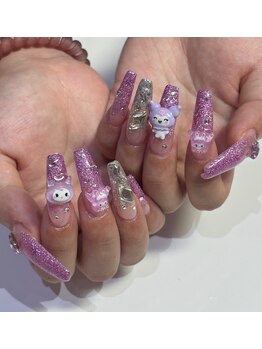 ネイルサロンアンドデコショップ アシュリー 大宮店(Ashliy)/持ち込みデザイン