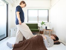 クレアーレ(Creare)の雰囲気（リンパケア全身。そけい部からアプローチします。）