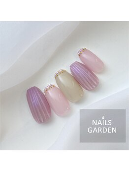 ネイルズガーデン(NAILS GARDEN)/バカラネイル
