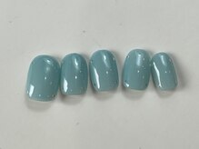 ネイルメゾン 天神店(NAIL MAISON)/シルバーホロシンプル¥7000