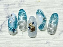 人魚ネイル
