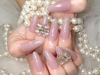 アルスネイル(Ars nail)の写真/パーツをふんだんに使ったやり放題コースが大人気!【スカルプやり放題180分¥18000】チップ長さだしも◎