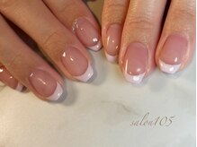 サロン105(salon 105)/桜カラーのピンクフレンチ