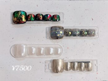 ツィンクルネイル(Twinkle Nail)/フットネイルデザイン¥7500